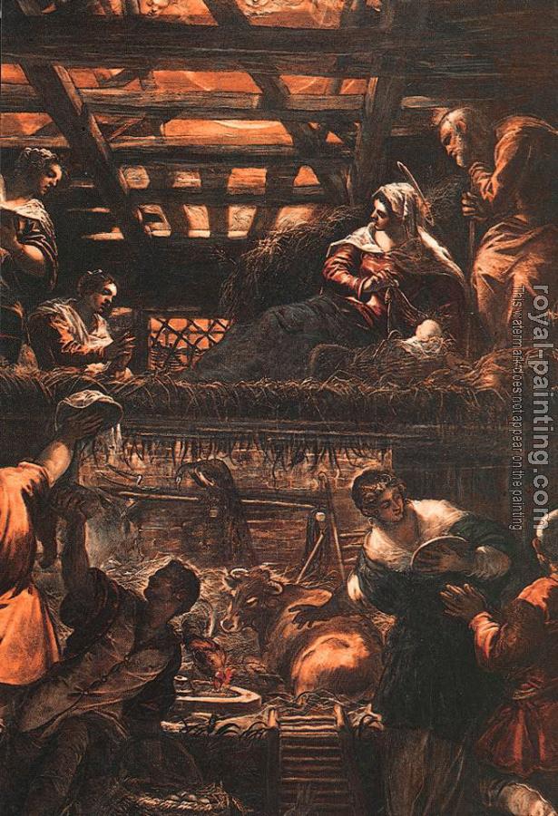 Jacopo Robusti Tintoretto : The Adoration of the Shepherds